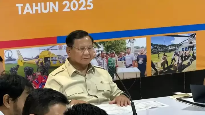 Presiden Prabowo Subianto Sentil Bupati Aceh yang Meninggalkan Warganya
