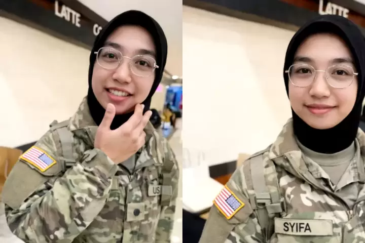 Upah Kezia Syifa, Wanita dari Tangerang ini Bergabung dengan Militer Amerika Serikat
