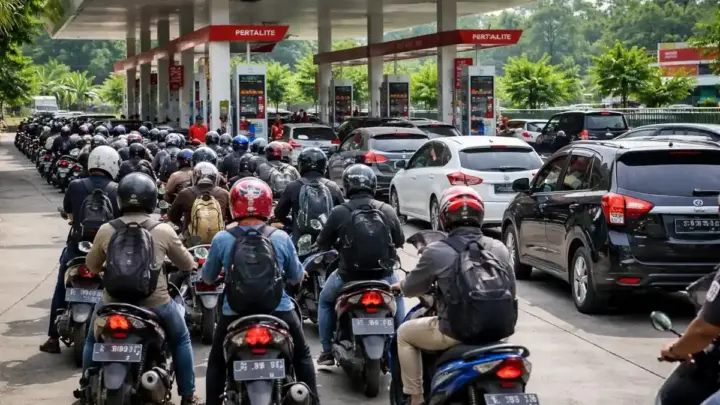 Menteri ESDM Bahlil Lahadalia Minta Rakyat Tenang, Stok BBM Dipastikan Aman