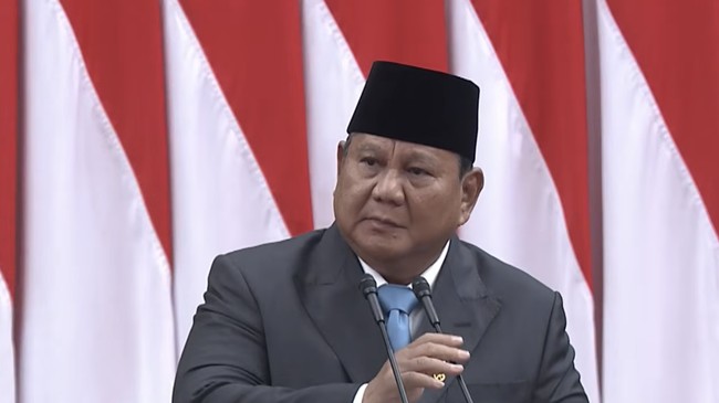 Sidang DPR Hari Ini, Prabowo Bahas Target Ekonomi 6,5 Persen