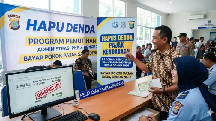 Jakarta Berlakukan Pemutihan Pajak Kendaraan per 1 Juni 2026